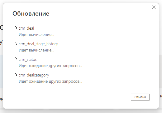 Список вебхуков